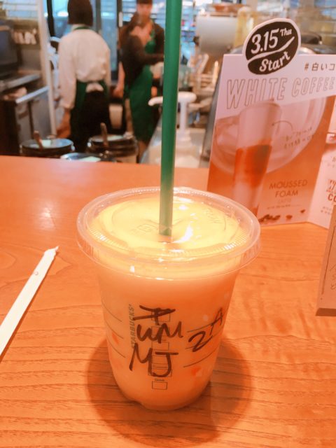 白桃フラペチーノの作り方（頼み方）カロリーやカスタムを紹介