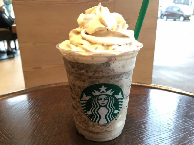 スタバ【コーヒークリームフラペチーノ】カスタマイズ、カロリー