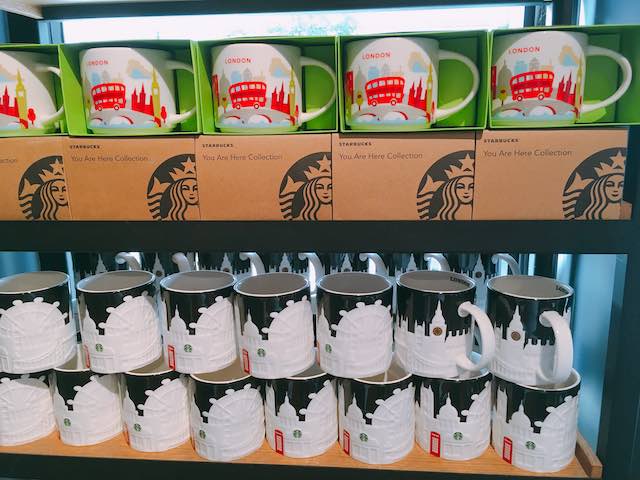 イギリス・ロンドンスタバ限定タンブラー・マグカップなどのグッズ紹介｜ドリンクのレビューも