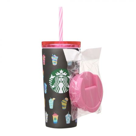 ステンレスタンブラーフラペチーノブラック355ml