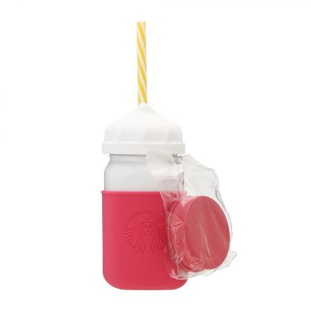 ホイップキャップ＆リッドステンレスジャータンブラーレッド473ml