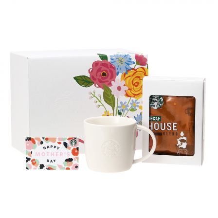 母の日ギフト オリガミ® ディカフェ ハウス ブレンド3袋入り & ロゴマグ310ml (Mother's Dayカード付)