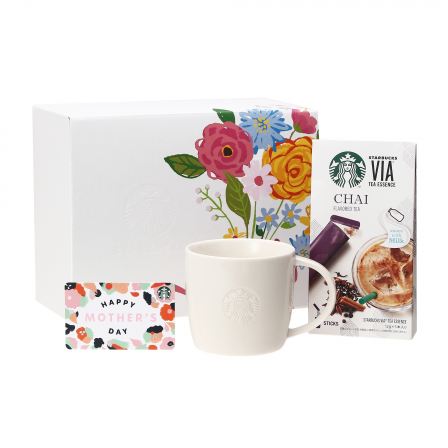 母の日ギフト スターバックス ヴィア® チャイ & ロゴマグ310ml (Mother's Dayカード付)