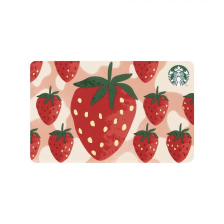スターバックス カード ストロベリーパレード