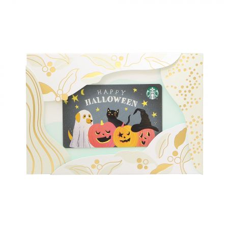 スターバックス カード 写真立てギフト ハッピーハロウィン（入金済み)