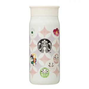 ステンレスミニボトルアイコンズホワイト355ml