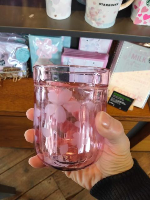 SAKURA2021耐熱グラスピンク296ml