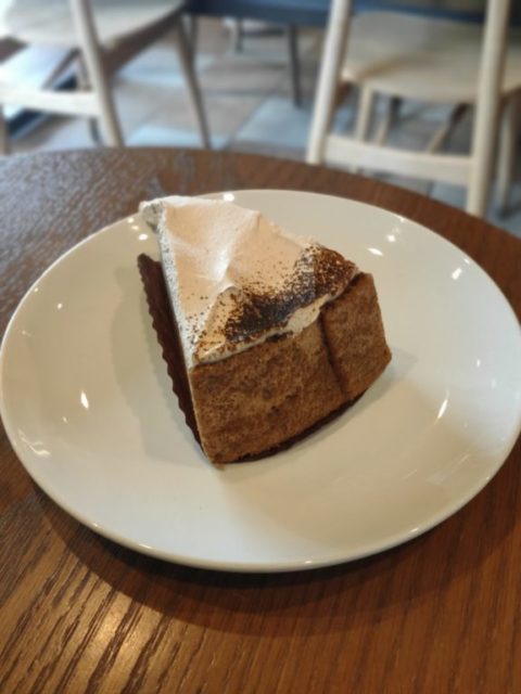 紅茶のアーモンドミルクケーキ