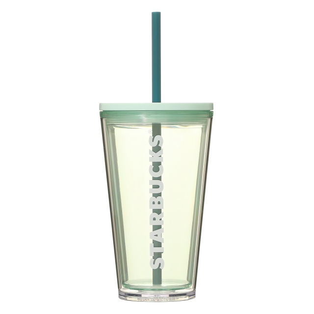 ロゴコールドカップタンブラーライトグリーン473ml