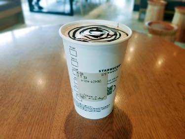 ムースフォーム追加したアイスココア