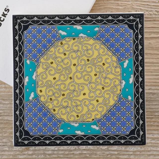 コースター Kutani 吉田屋風