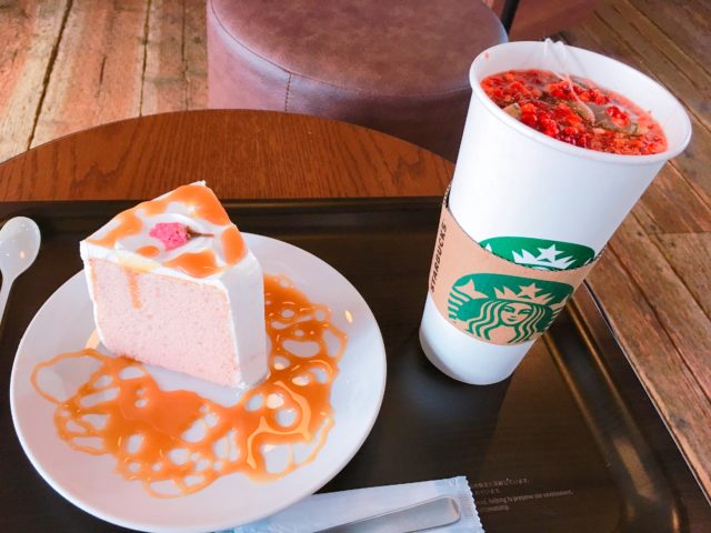 さくらシフォンケーキのカスタマイズ