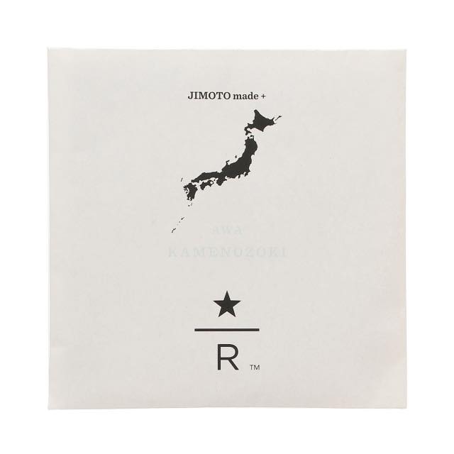 JIMOTO made + 阿波藍染タオル 甕覗