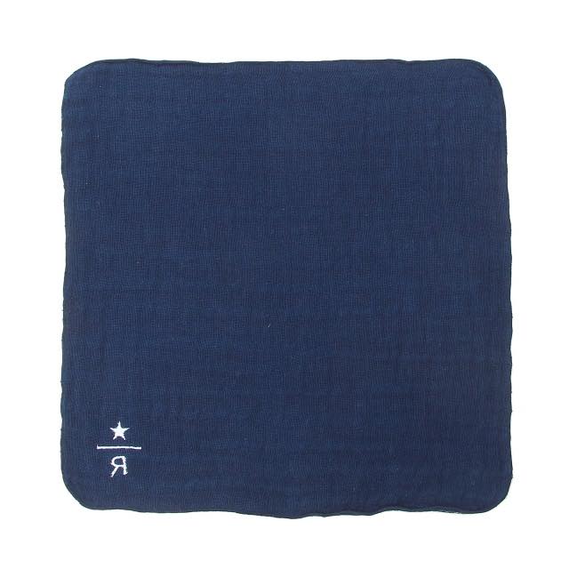 JIMOTO made + 阿波藍染タオル 褐