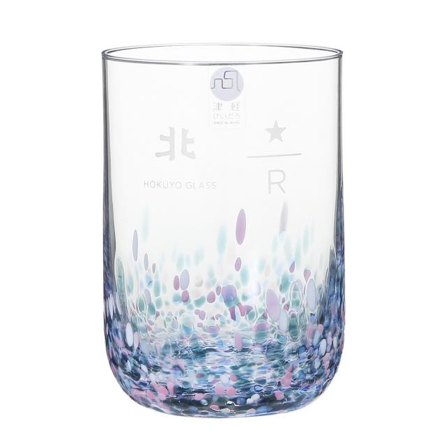 JIMOTO made + 津軽びいどろ 夜桜 330ml