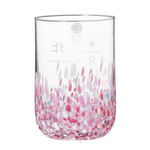 JIMOTO made + 津軽びいどろ 昼桜 330ml