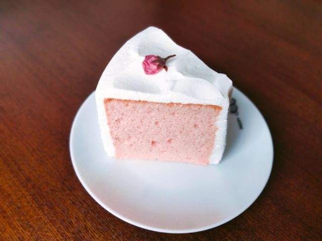 さくらシフォンケーキ