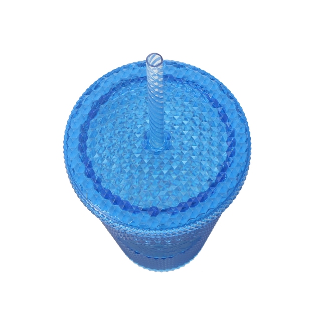 ロゴコールドカップタンブラーバンピーブルー473ml