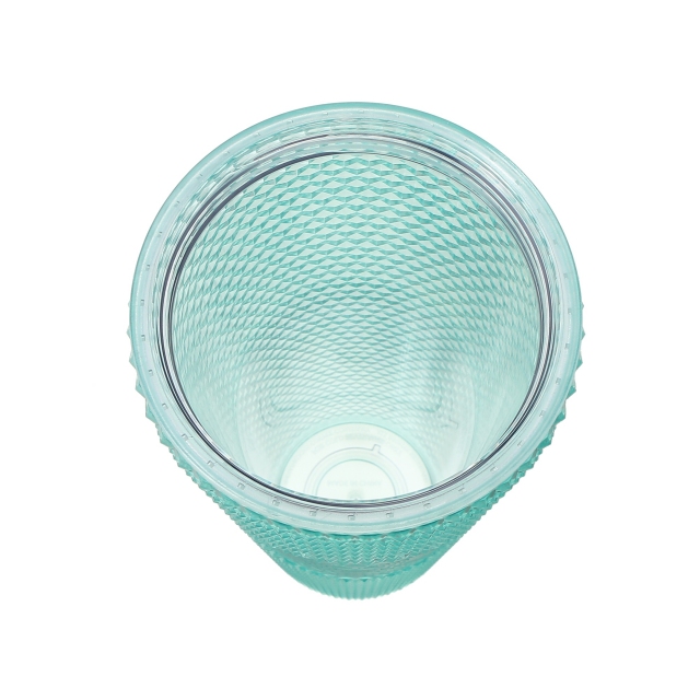 ロゴコールドカップタンブラーバンピーライトグリーン710ml