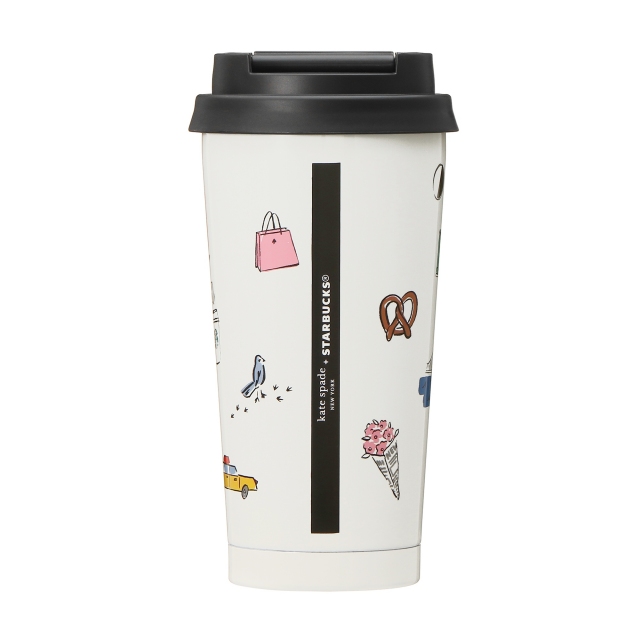 ステンレスタンブラー kate spade New York Cityscape 473ml