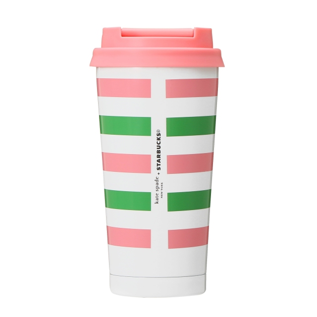 ステンレスタンブラー kate spade Stripes 473ml