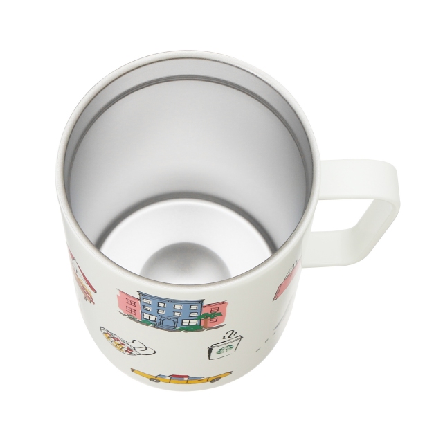 ステンレスマグ kate spade New York Cityscape 473ml