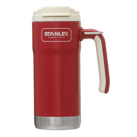 グリップハンドルステンレスタンブラーSTANLEYレッド