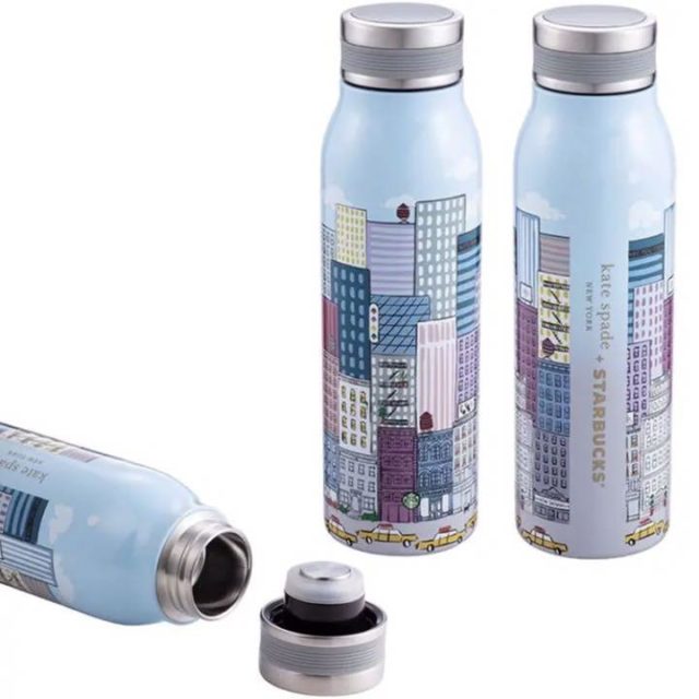 ステンレスボトル kate spade ニューヨークシティ 444ml