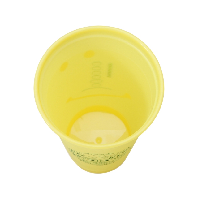 カラーチェンジングリユーザブルコールドカップイエロー591ml
