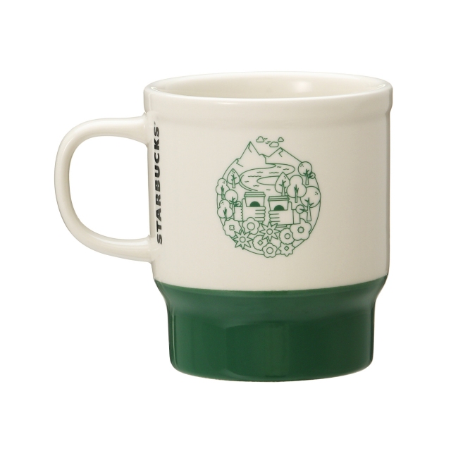 スタッキングマググリーン355ml