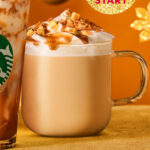 【スタバ新作】バターキャラメルミルフィーユフラペチーノのカスタム6選とカロリーを紹介