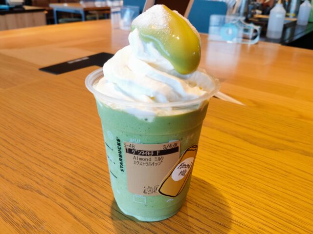 【スタバ新作】抹茶玄米茶もちフラペチーノのカスタム5選とカロリーを紹介